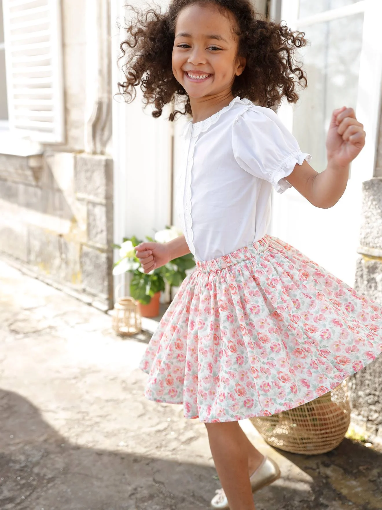 petite fille en robe