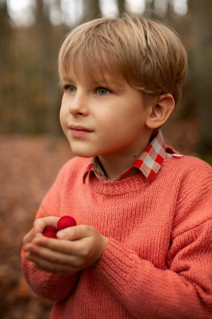 Pull orangé